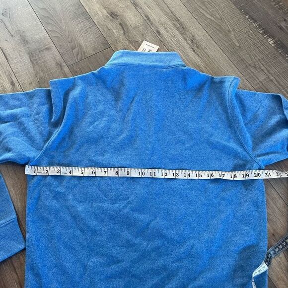 Peter Millar Sea Island Mens Crown Comfort Blue 1/4 Zip Golf Sweater
Sz S - Picture 6 of 7
